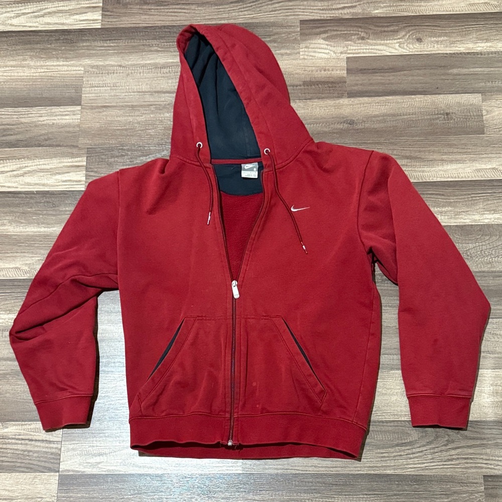 Vintage Y2k Nike Zip-up Hoodie Sweater